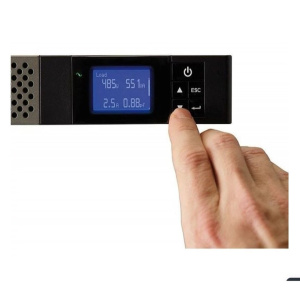 screen ИБП Eaton 5P1550IR Rack1U (1 100Вт,  7IEC320, AVR, 160~294В, USB, COM,  19,черный)