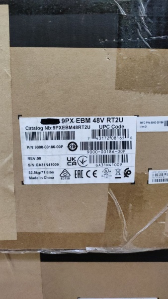 Блок батарейный Eaton 9PXEBM48VRT2U 9000-00186