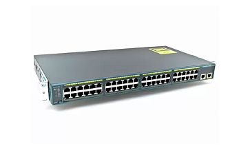 Коммутатор управляемый Cisco WS-C2960-48TT-L 2*10/100/1000Base-TX, 64Gb, 32Gb