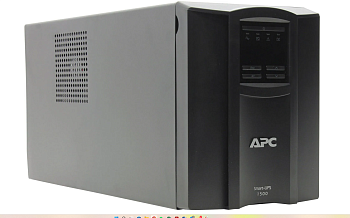 ИБП линейно-интерактивный 1 500ВА APC SMT1500I (980Вт,  8*IEC320, AVR, 151~302В, USB, RJ45, черный)