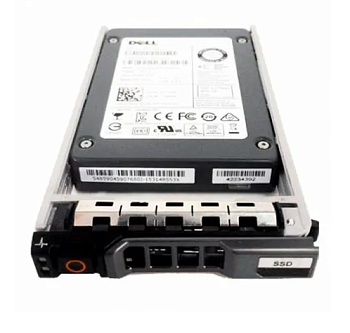 Накопитель SSD Dell 3.84Tb 2,5" SAS 12Gb/s MZILT3T8HBLSAD3 W2000Mb/s; R2100Mb/s