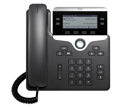 front view Телефон IP Cisco CP-7821-K9