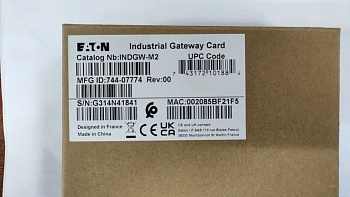Сетевая карта Eaton Industrial Gateway Card INDGW-M2 поддержка MODBUS TCP, MODBUS RTU