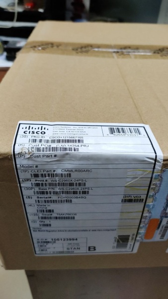 Коммутатор Cisco WS-C2960X-24PS-L