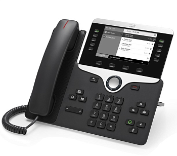 Телефон IP Cisco CP-8811-K9 (LCD, монохромный 5", 5лин., 10/100/1000 Mbps,Wi-Fi)