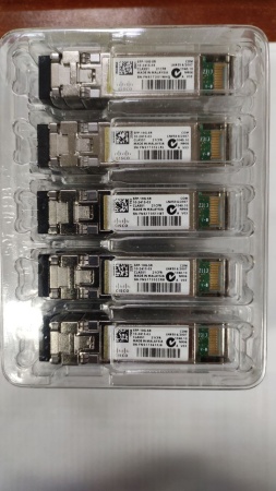 Трансивер Cisco 10GBASE-SR SFP Module