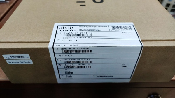 Телефон IP Cisco CP-7841-K9