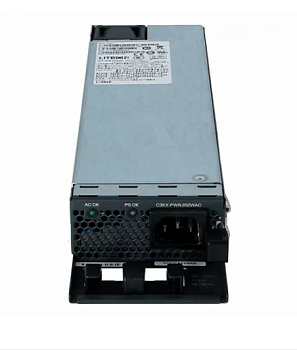 Блок питания 350Вт CISCO C3KX-PWR-350WAC (Flex Slot / Активный PFC / 40мм) серый