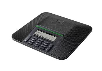 Телефон IP Cisco CP-7832-K9 (LCD, монохромный 3.4", 1лин., 10/100 Mbps, PoE, Спикерфон, RJ45,черный)