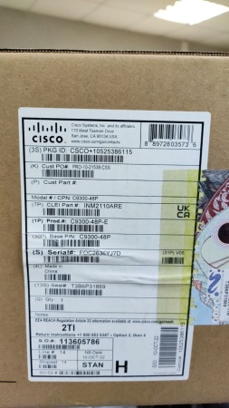 Коммутатор управляемый Cisco Catalyst C9300-48P-E