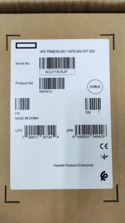 Твердотельный накопитель HPE Primera 600 7.68Tb SAS 2.5 (R0P97A)