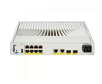 Коммутатор управляемый Cisco C9200CX-8P-2X2G-E, 2*SFP+, 4Gb, 8Gb