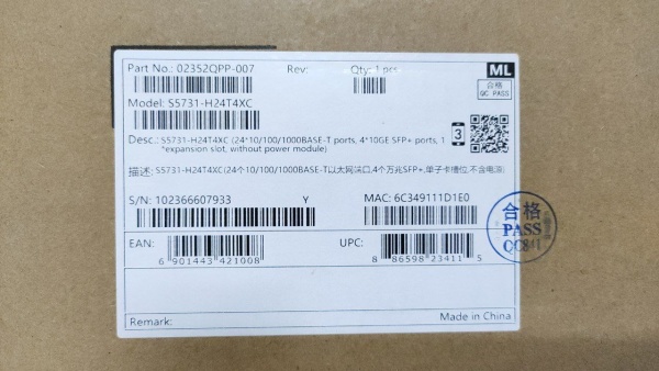 Коммутатор Huawei CloudEngine S5731-H24T4XC